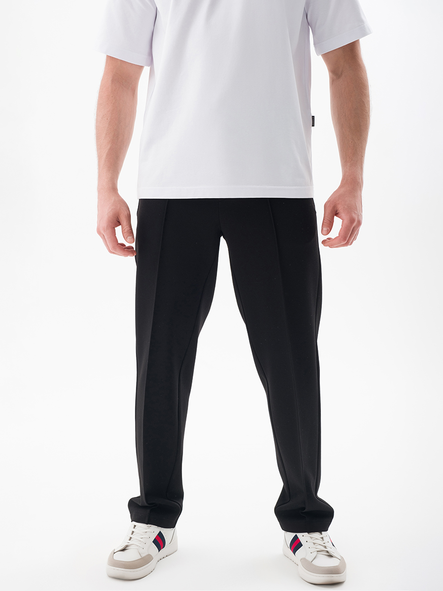 Брюки sport-casual, черный